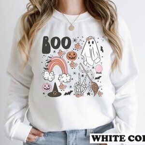 Vintage Halloween Sweatshirt, Halloween Sweater, Boo Halloween 79